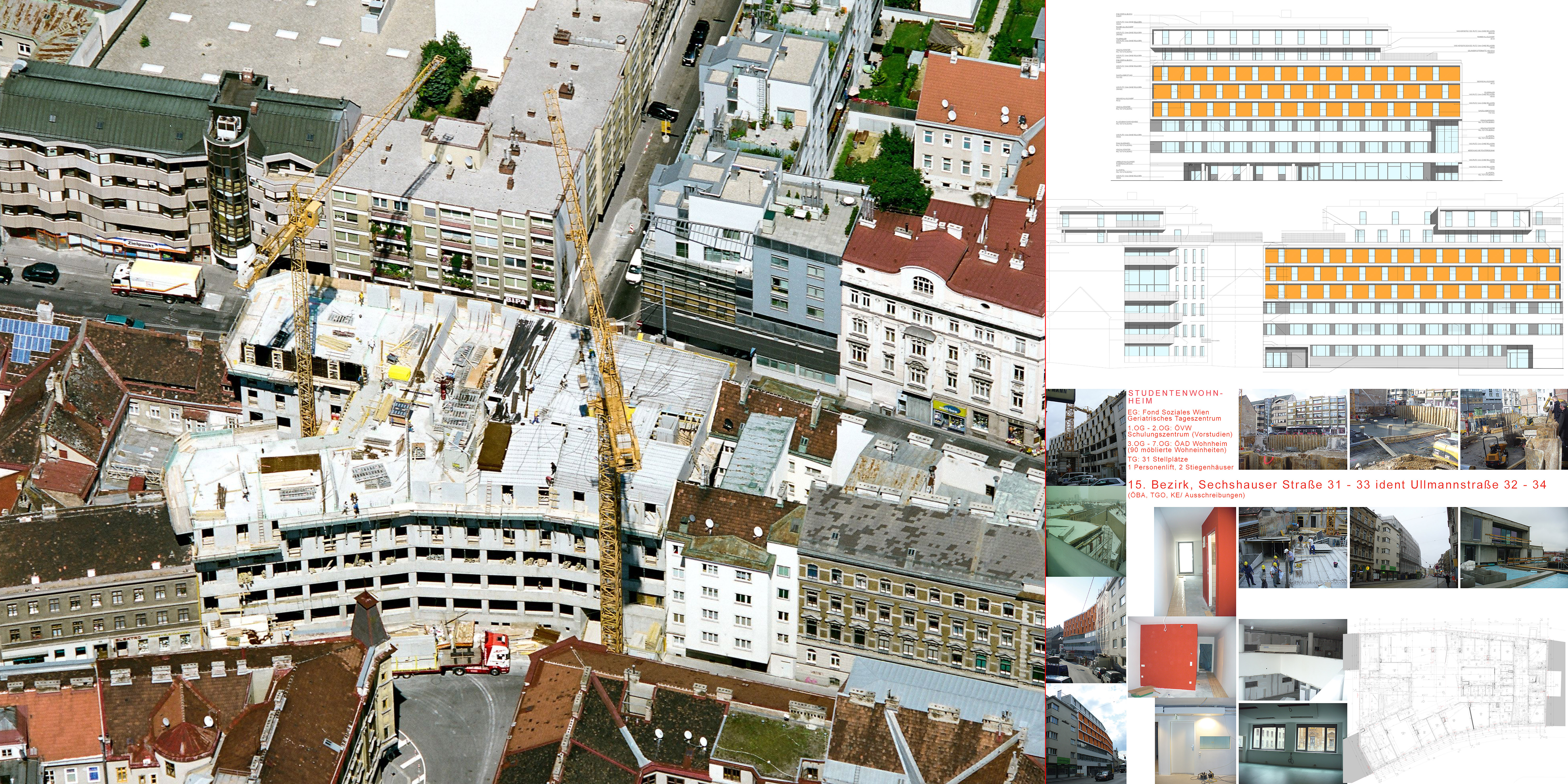 Studentenwohnheim Sechshauser Straße, 15. Bezirk Wien